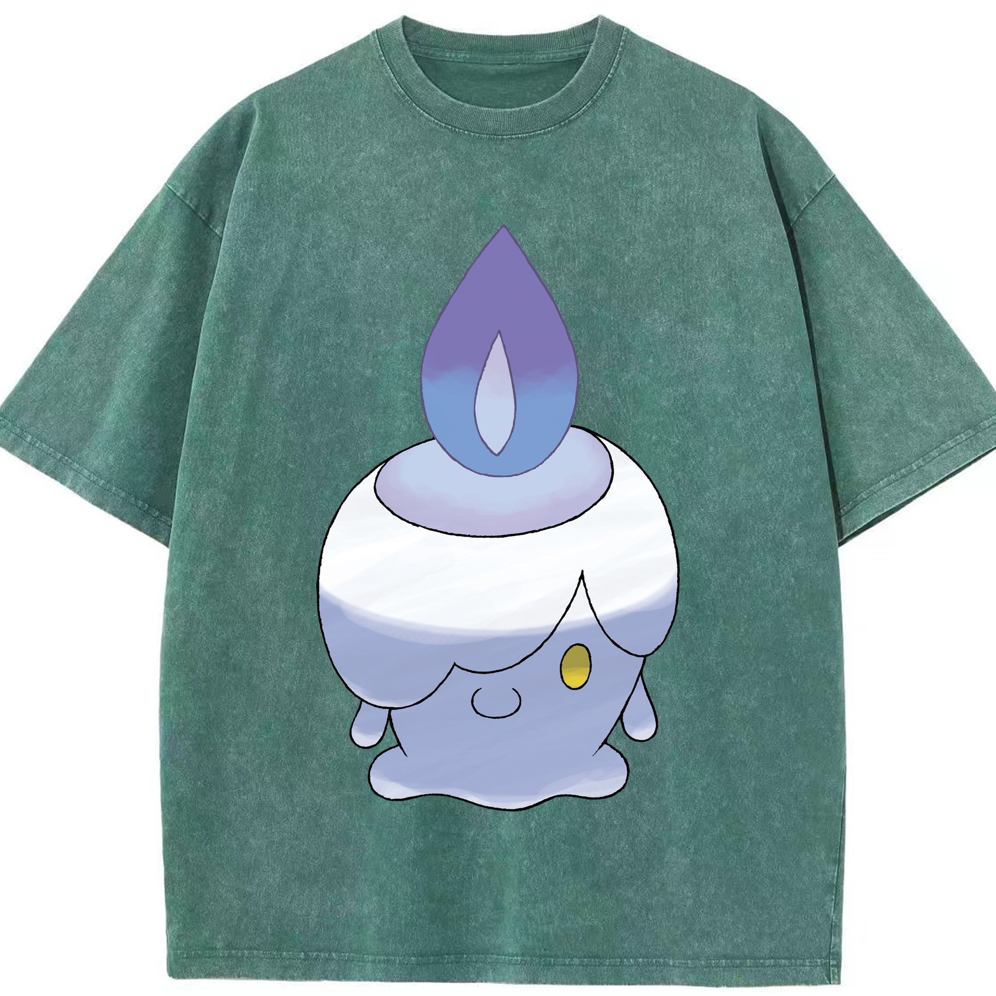 （画像用） ポケットモンスター Pokémon 綿100% ヴィンテージ風 半袖Tシャツ（フロントプリント）
